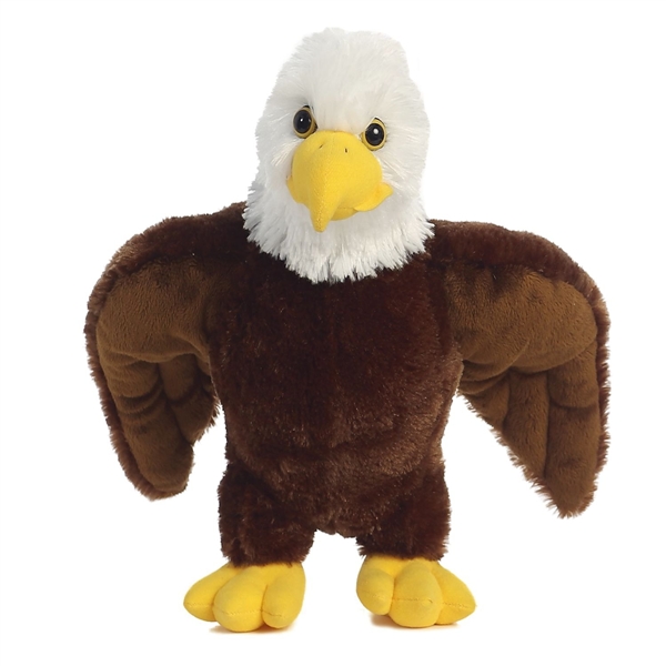 stuffed bald eagle toy