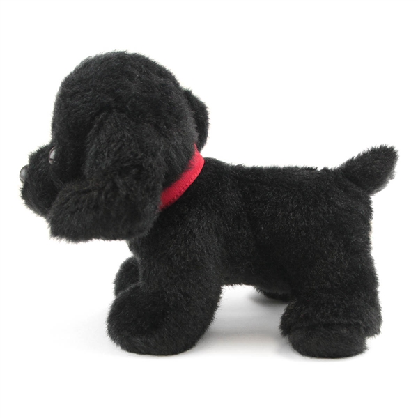 small black dog stuffed animal