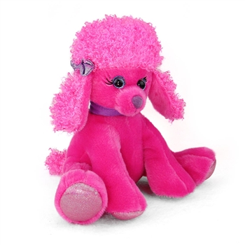 pink poodle soft toy