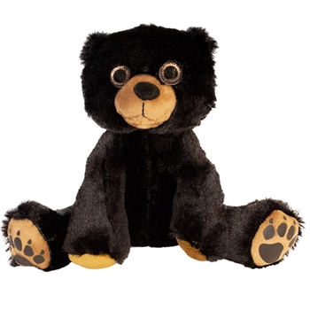 black stuffed bear