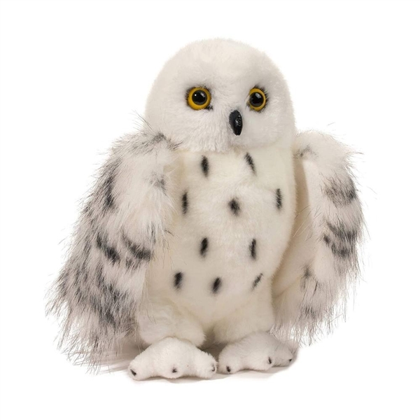 stuffed snowy owl