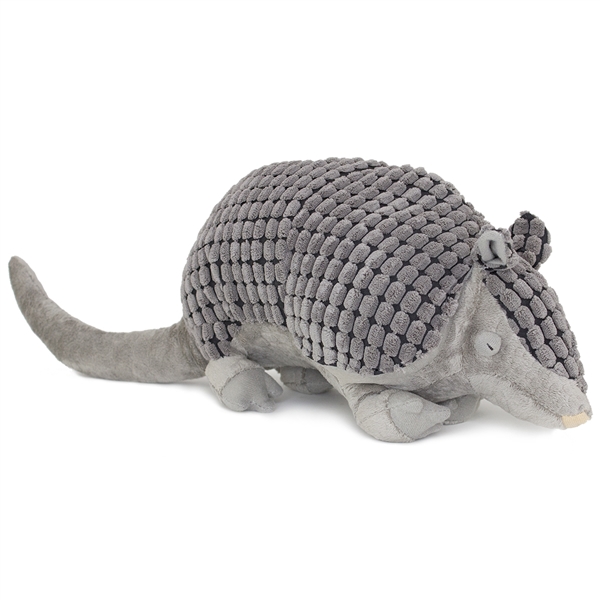 stuffed armadillo dog toy