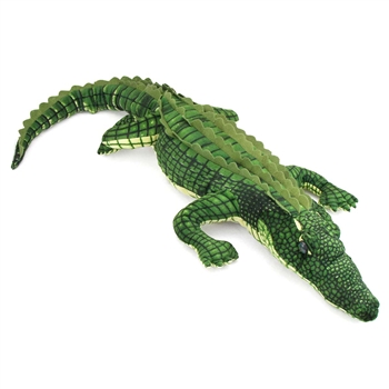 life size stuffed alligator