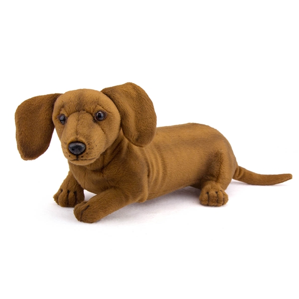 realistic dachshund plush