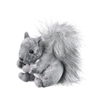 stuffed gray squirrel