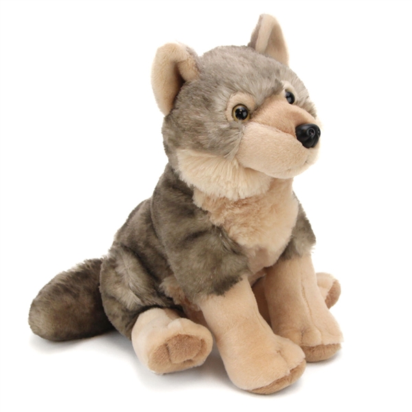 brown wolf stuffed animal