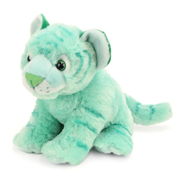 green tiger plush