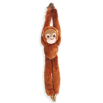 hanging stuffed monkey