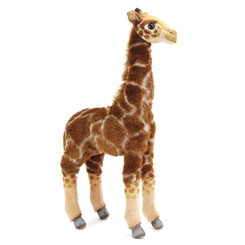 Handcrafted 20 Inch Lifelike Baby Giraffe Stuffed Animal by Hansa at ...