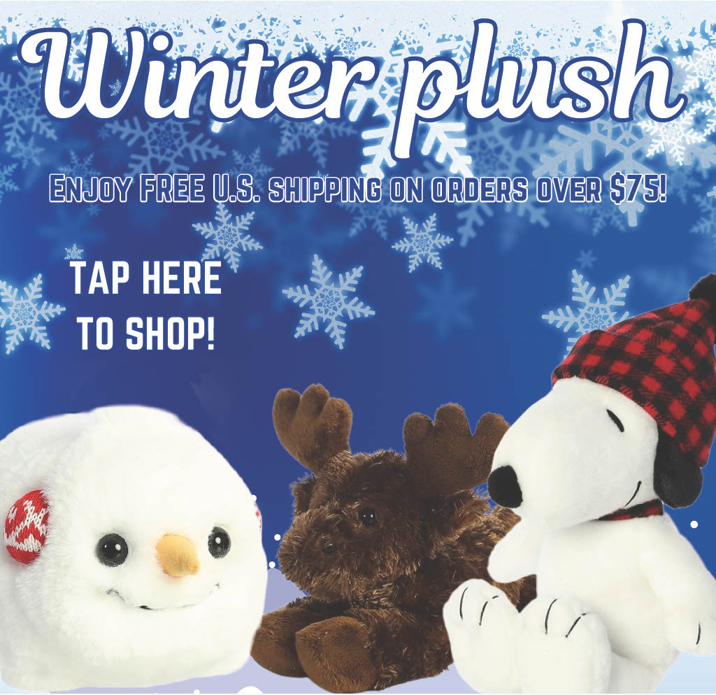 Wintertime Stuffed Animals