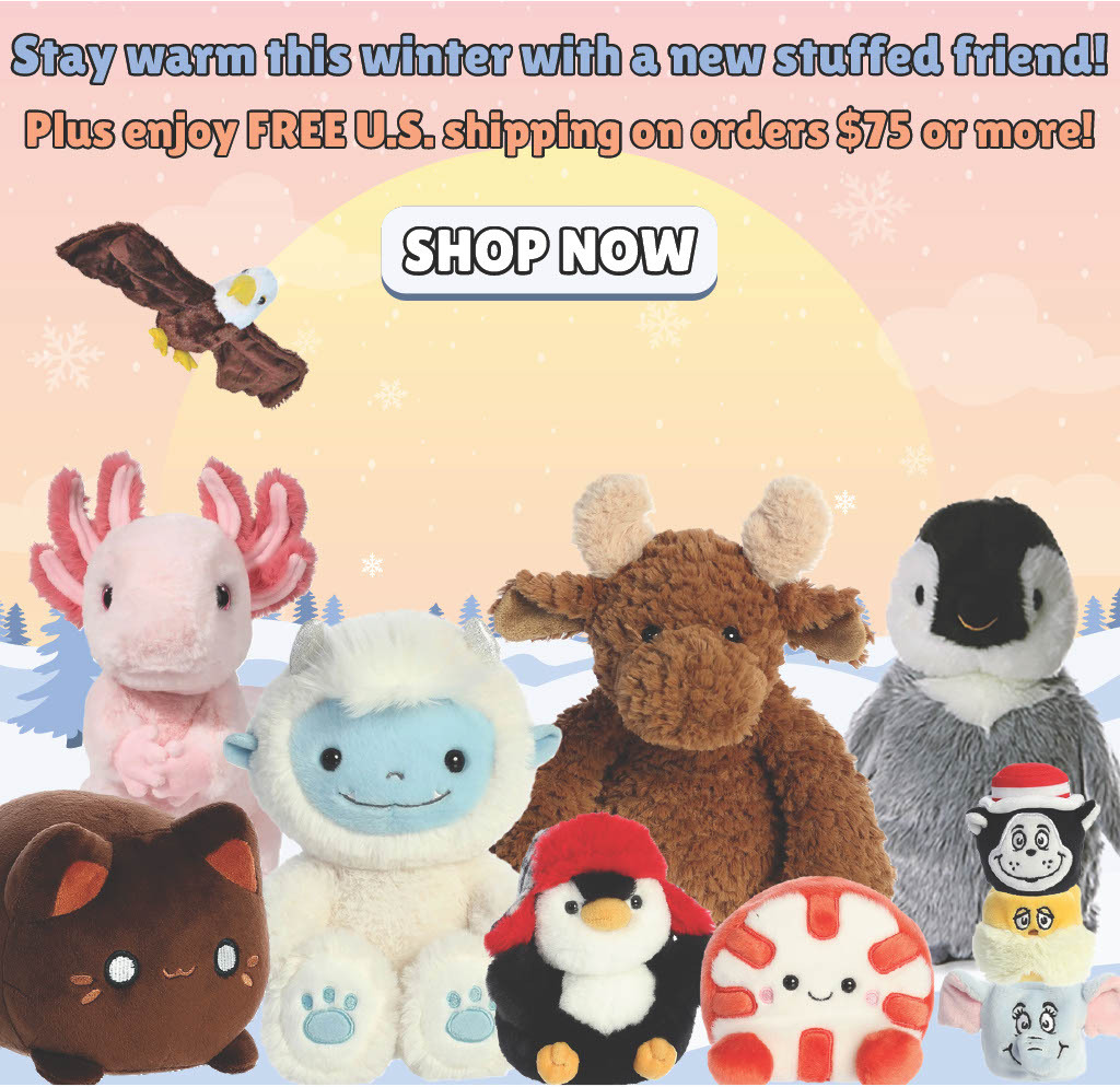 Wintertime Plush, Winter & Christmas Stuffed Animals